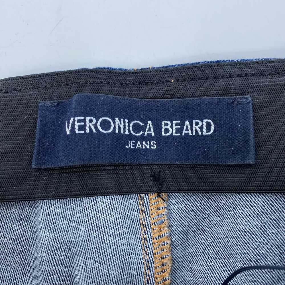 Veronica Beard Dark Wash Joplin Wide Flare Jeans | Women’s Size S